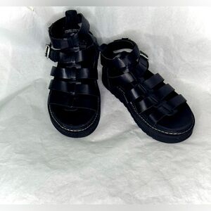 Black Kids Sandals from Madden NYC